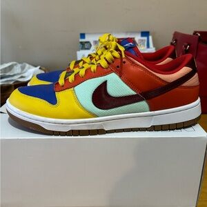 Nike Multicolor Dunk Sneakers
